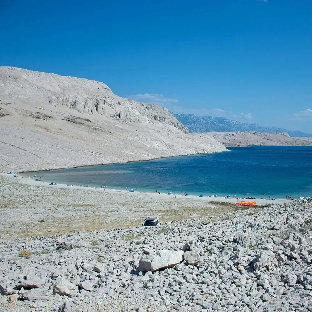Active holiday and exploring Pag island